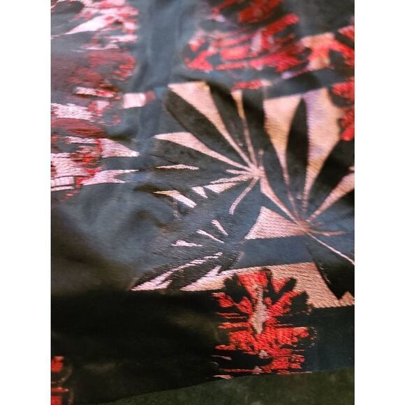 Alice+Olivia Jorah Box Pleat Dress in Black & Multi Floral sz 2 - Picture 3 of 4